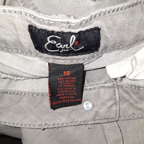 Earl jeans size 16 Embellished pockets - Picture 6 of 6